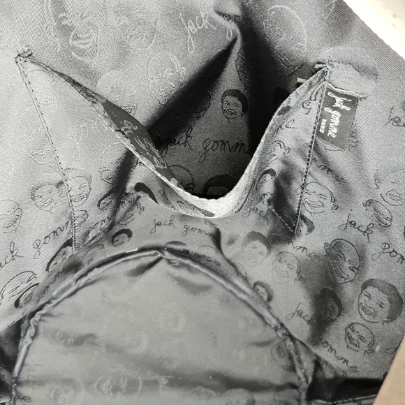 Jack Gomme Nylon Leather Strap Tote Bag New without Tag + FREE GIFT - Picture 8 of 11